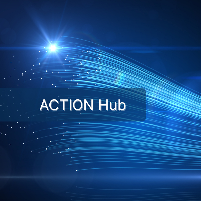 The ACTION Hub avatar, square